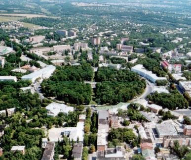 Poltava aerial view